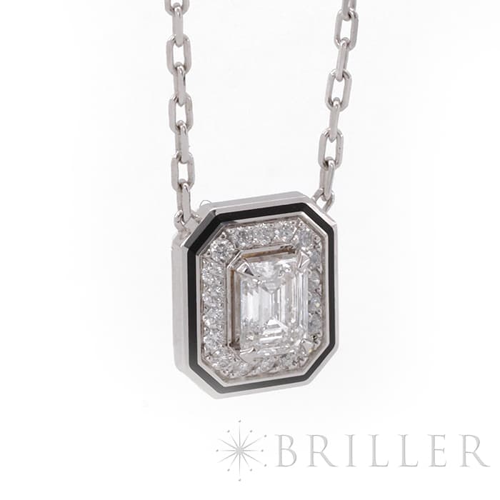 BOUCHERON　ブシュロン ヴァンドーム リズレ ペンダント ネックレス ホワイトゴールド ダイヤモンド JPN00631 8