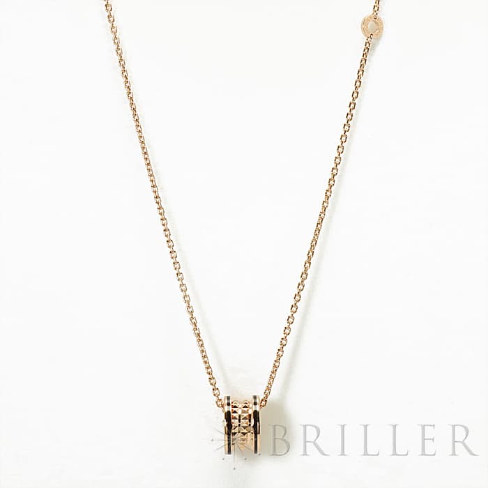 BVLGARI ブルガリ ビーゼロ1 ビーゼロワン ロック ネックレス ピンクゴールド 358054 メイン