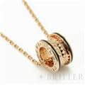 BVLGARI ブルガリ ビーゼロ1 ビーゼロワン ロック ネックレス ピンクゴールド 358054 9