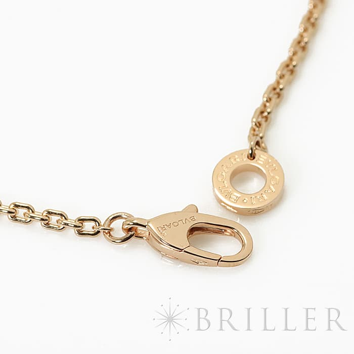 BVLGARI ブルガリ ビーゼロ1 ビーゼロワン ロック ネックレス ピンクゴールド 358054 10