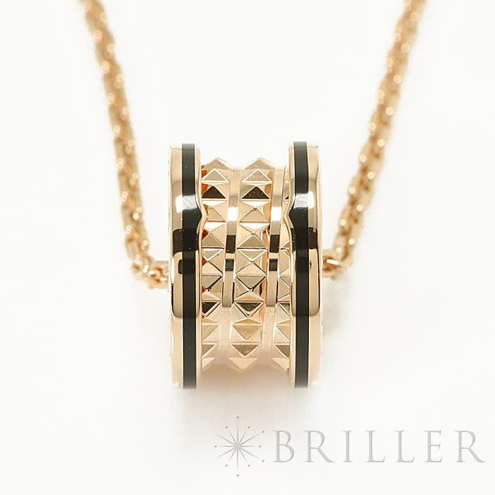 BVLGARI ブルガリ ビーゼロ1 ビーゼロワン ロック ネックレス ピンクゴールド 358054 11
