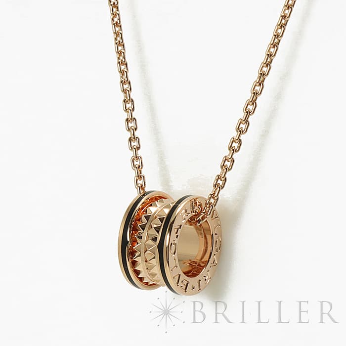 BVLGARI ブルガリ ビーゼロ1 ビーゼロワン ロック ネックレス ピンクゴールド 358054 3