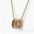 BVLGARI ブルガリ ビーゼロ1 ビーゼロワン ロック ネックレス ピンクゴールド 358054 3