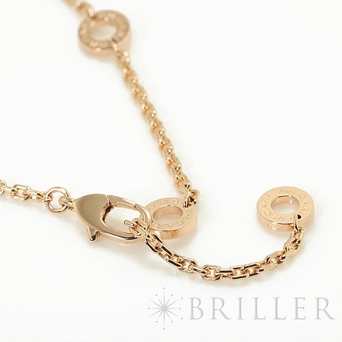 BVLGARI ブルガリ ビーゼロ1 ビーゼロワン ロック ネックレス ピンクゴールド 358054 4