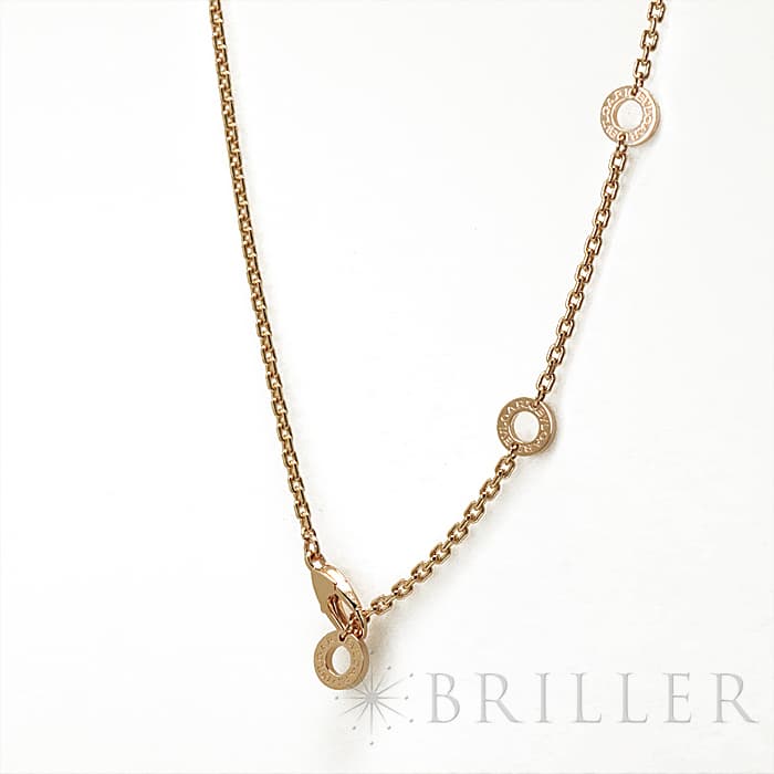 BVLGARI ブルガリ ビーゼロ1 ビーゼロワン ロック ネックレス ピンクゴールド 358054 8