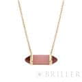 CARTIER カルティエ レ ベルランゴ ドゥ カルティエ ネックレス MM ピンクゴールド ピンクカルセドニー ガーネット B7224768 メイン