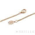 CARTIER カルティエ レ ベルランゴ ドゥ カルティエ ネックレス MM ピンクゴールド ピンクカルセドニー ガーネット B7224768 10