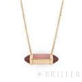 CARTIER カルティエ レ ベルランゴ ドゥ カルティエ ネックレス MM ピンクゴールド ピンクカルセドニー ガーネット B7224768 1
