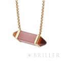 CARTIER カルティエ レ ベルランゴ ドゥ カルティエ ネックレス MM ピンクゴールド ピンクカルセドニー ガーネット B7224768 4