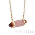 CARTIER カルティエ レ ベルランゴ ドゥ カルティエ ネックレス MM ピンクゴールド ピンクカルセドニー ガーネット B7224768 8