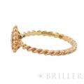 BOUCHERON　ブシュロン セルパンボエム リング エクストラスモール ピンクゴールド ダイヤモンド 10号 JRG02674【未使用】 9