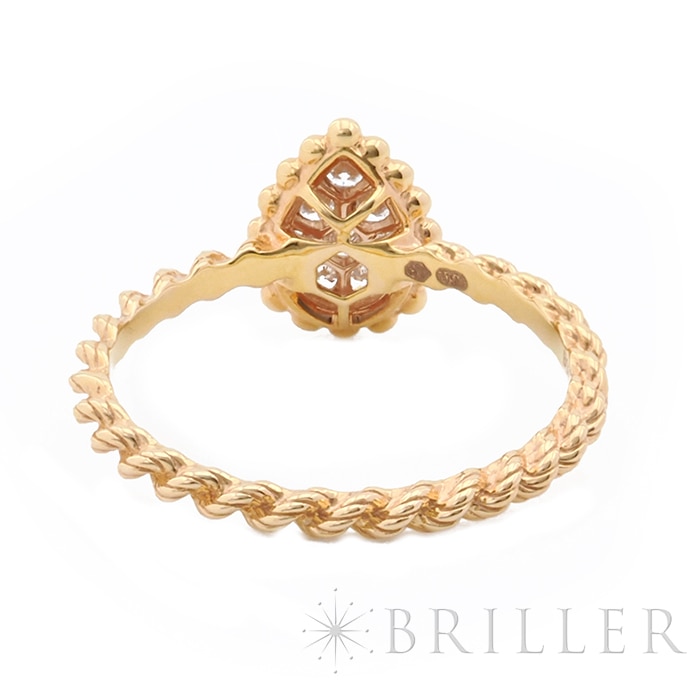 BOUCHERON　ブシュロン セルパンボエム リング エクストラスモール ピンクゴールド ダイヤモンド 10号 JRG02674【未使用】 1