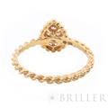 BOUCHERON　ブシュロン セルパンボエム リング エクストラスモール ピンクゴールド ダイヤモンド 10号 JRG02674【未使用】 1