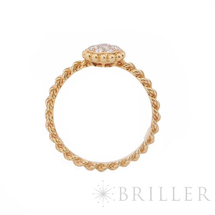 BOUCHERON　ブシュロン セルパンボエム リング エクストラスモール ピンクゴールド ダイヤモンド 10号 JRG02674【未使用】 3
