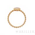 BOUCHERON　ブシュロン セルパンボエム リング エクストラスモール ピンクゴールド ダイヤモンド 10号 JRG02674【未使用】 3