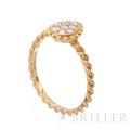 BOUCHERON　ブシュロン セルパンボエム リング エクストラスモール ピンクゴールド ダイヤモンド 10号 JRG02674【未使用】 7