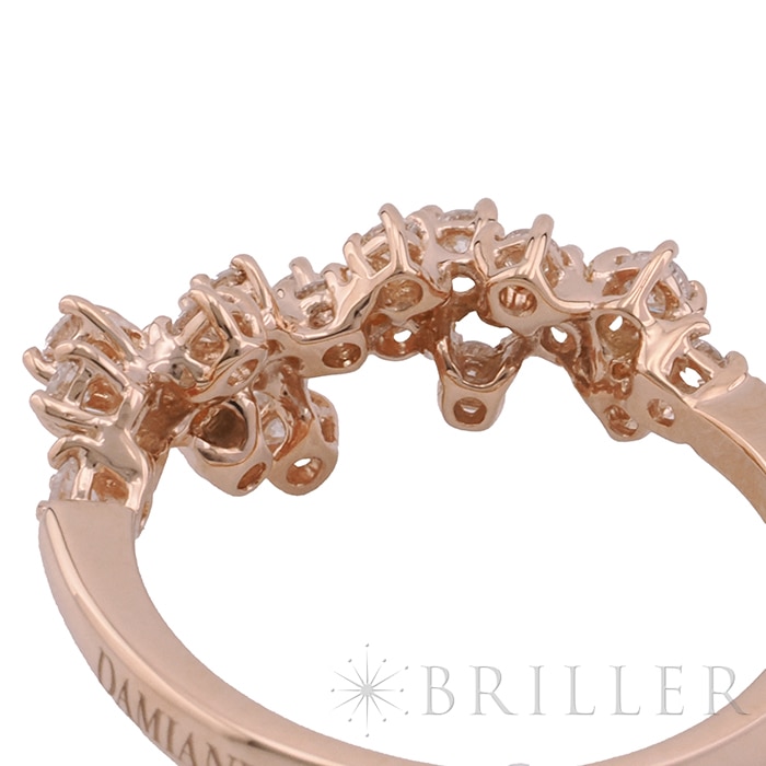 Damiani ダミアーニ ミモザ リング 12号 ダイヤモンド ピンクゴールド 20086883 11
