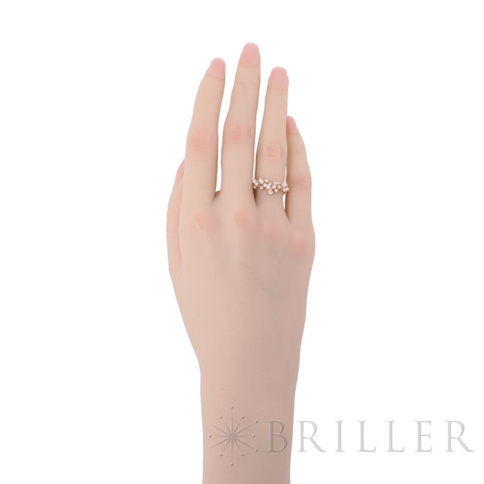 Damiani ダミアーニ ミモザ リング 12号 ダイヤモンド ピンクゴールド 20086883 13