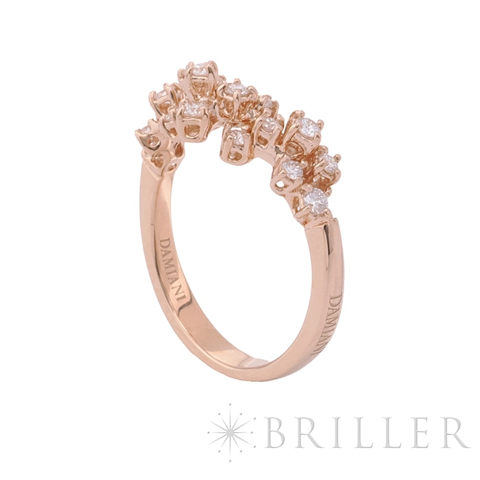 Damiani ダミアーニ ミモザ リング 12号 ダイヤモンド ピンクゴールド 20086883 4
