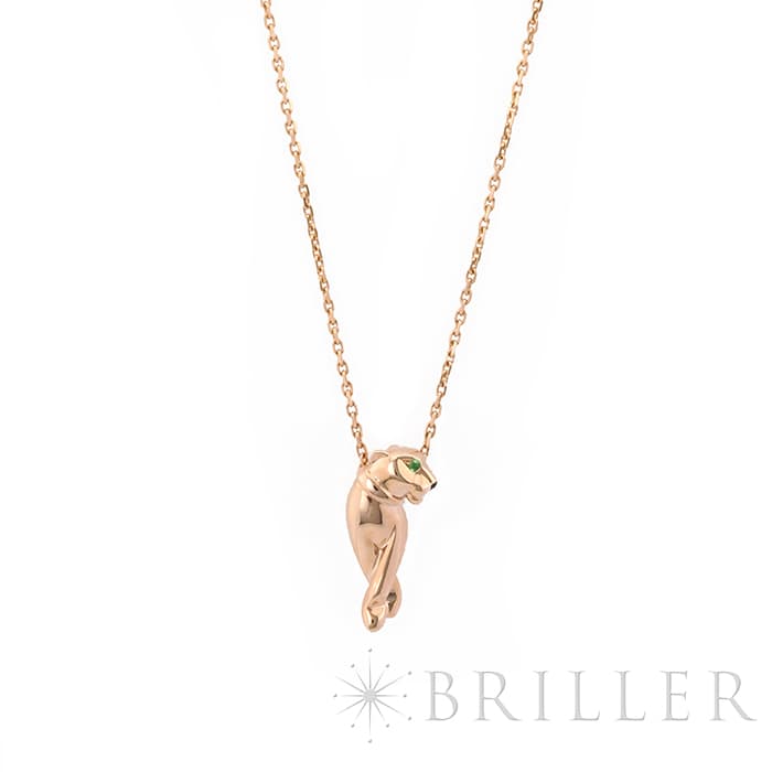 CARTIER カルティエ パンテール ドゥ カルティエ ネックレス ピンクゴールド ツァボライト B7224700 メイン