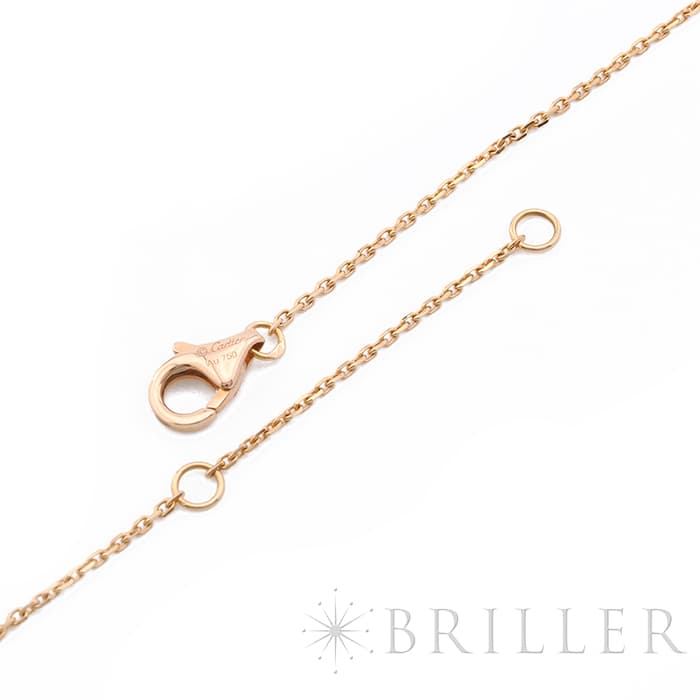 CARTIER カルティエ パンテール ドゥ カルティエ ネックレス ピンクゴールド ツァボライト B7224700 10