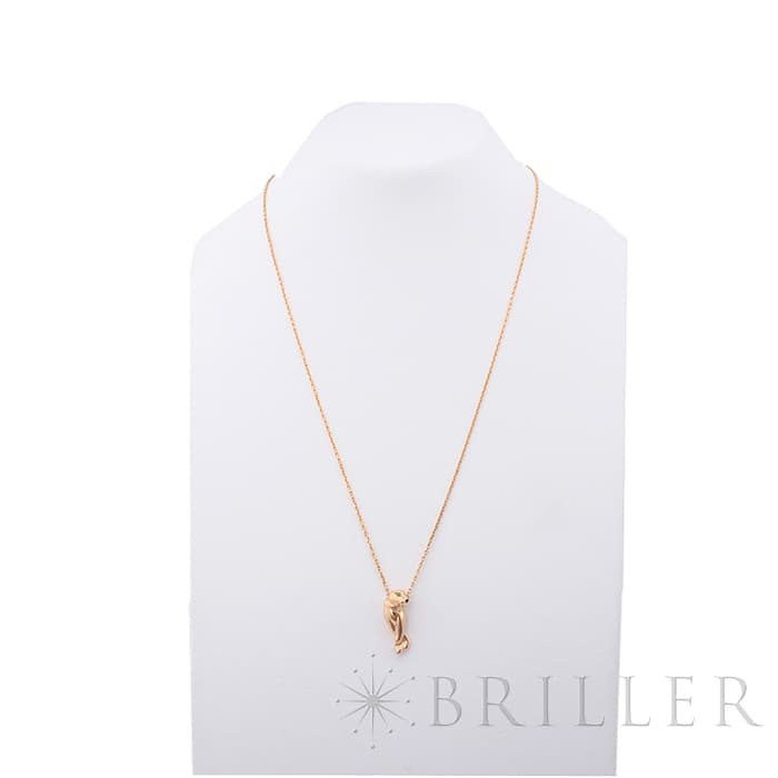 CARTIER カルティエ パンテール ドゥ カルティエ ネックレス ピンクゴールド ツァボライト B7224700 13