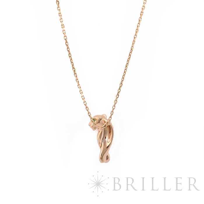 CARTIER カルティエ パンテール ドゥ カルティエ ネックレス ピンクゴールド ツァボライト B7224700 1