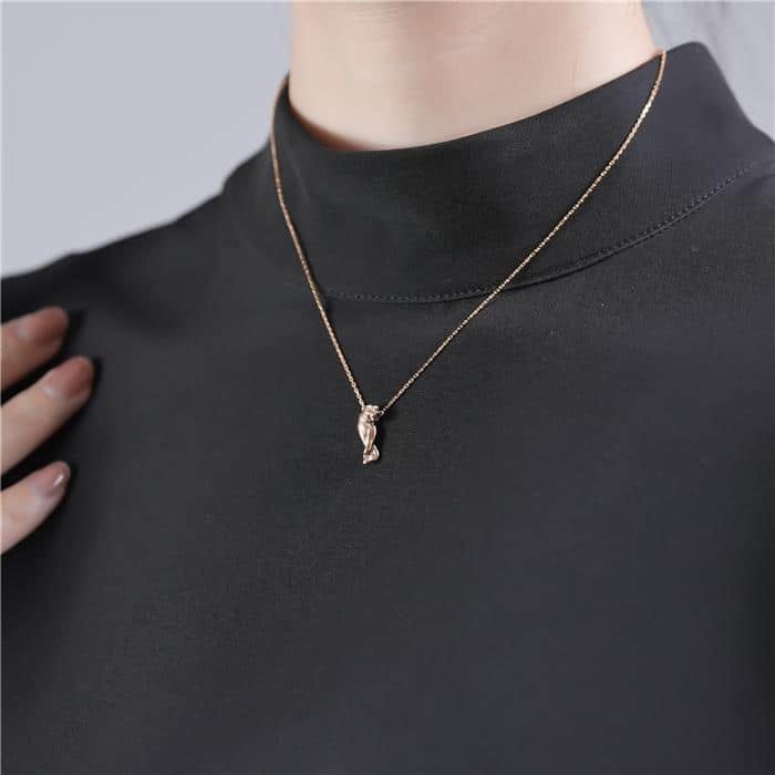 CARTIER カルティエ パンテール ドゥ カルティエ ネックレス ピンクゴールド ツァボライト B7224700 14