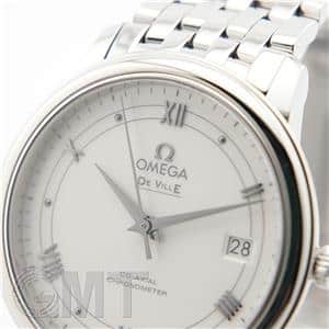 OMEGA オメガ デ・ヴィル プレステージ コーアクシャル36.8mm ホワイト 424.10.37.20.04.001