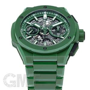 HUBLOT ウブロ ビッグバン インテグレーテッド グリーンセラミック 451.GX.5220.GX
