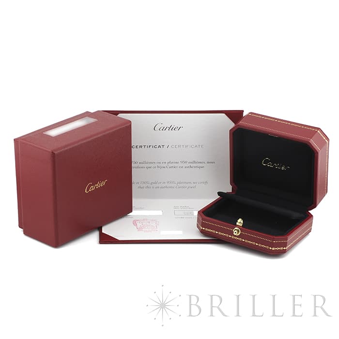 CARTIER カルティエ ダムール イヤリング ピアス ホワイトゴールド ダイヤモンド B8301407 7