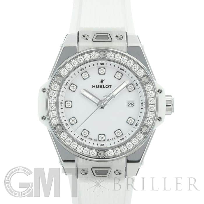 HUBLOT ウブロ ビッグバン ワンクリック スチール ホワイト ダイヤモンド 485.SE.2210.RW.1204 メイン