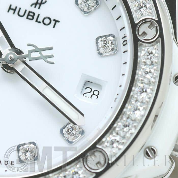 HUBLOT ウブロ ビッグバン ワンクリック スチール ホワイト ダイヤモンド 485.SE.2210.RW.1204 17