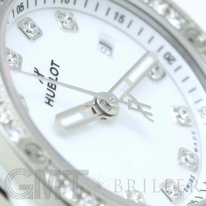 HUBLOT ウブロ ビッグバン ワンクリック スチール ホワイト ダイヤモンド 485.SE.2210.RW.1204 19