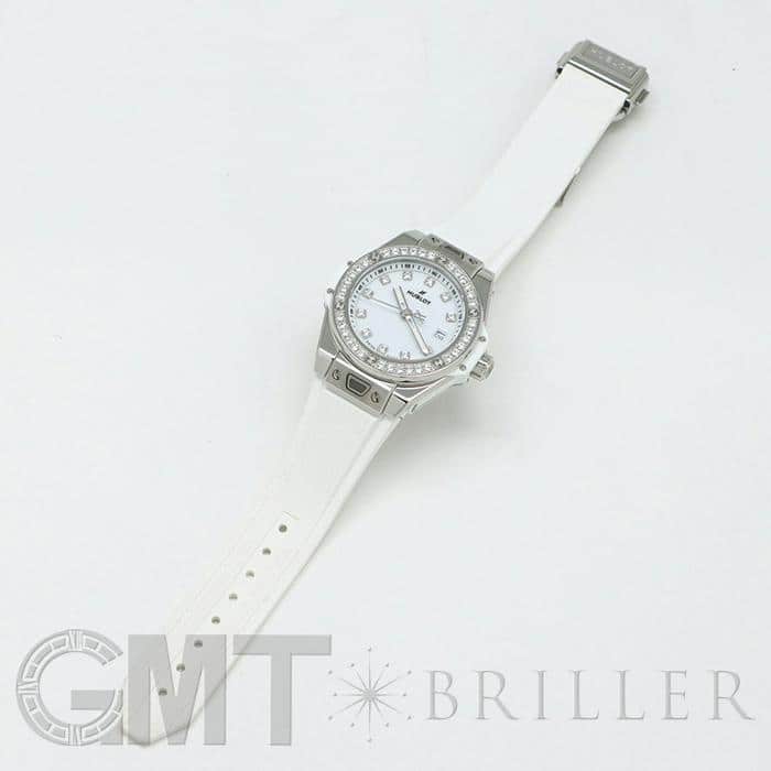 HUBLOT ウブロ ビッグバン ワンクリック スチール ホワイト ダイヤモンド 485.SE.2210.RW.1204 7