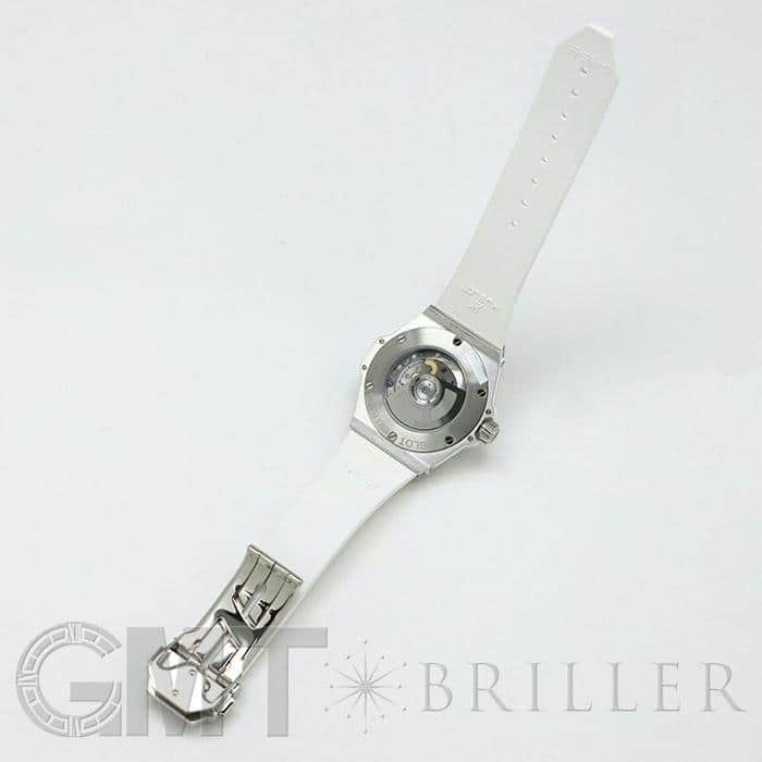 HUBLOT ウブロ ビッグバン ワンクリック スチール ホワイト ダイヤモンド 485.SE.2210.RW.1204 8