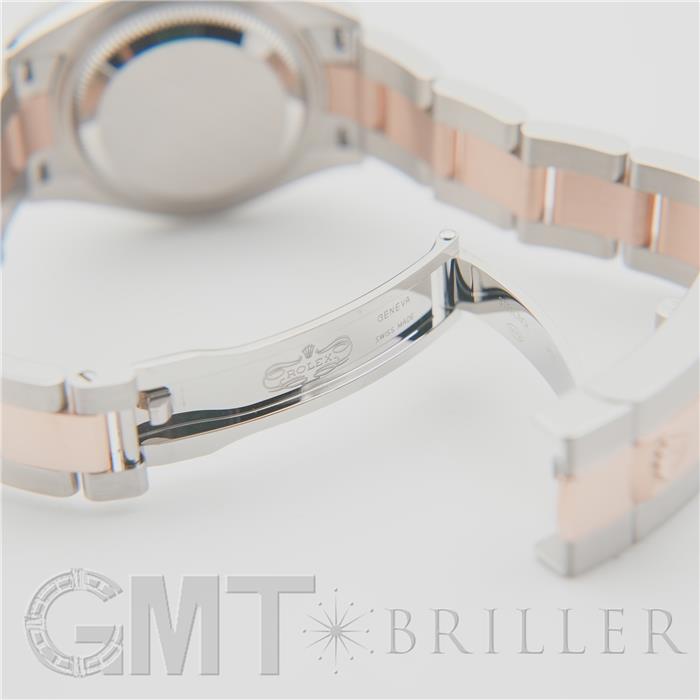 ROLEX ロレックス デイトジャスト 279171NG ホワイトシェル 10Pダイヤモンド オイスターブレスレット 11