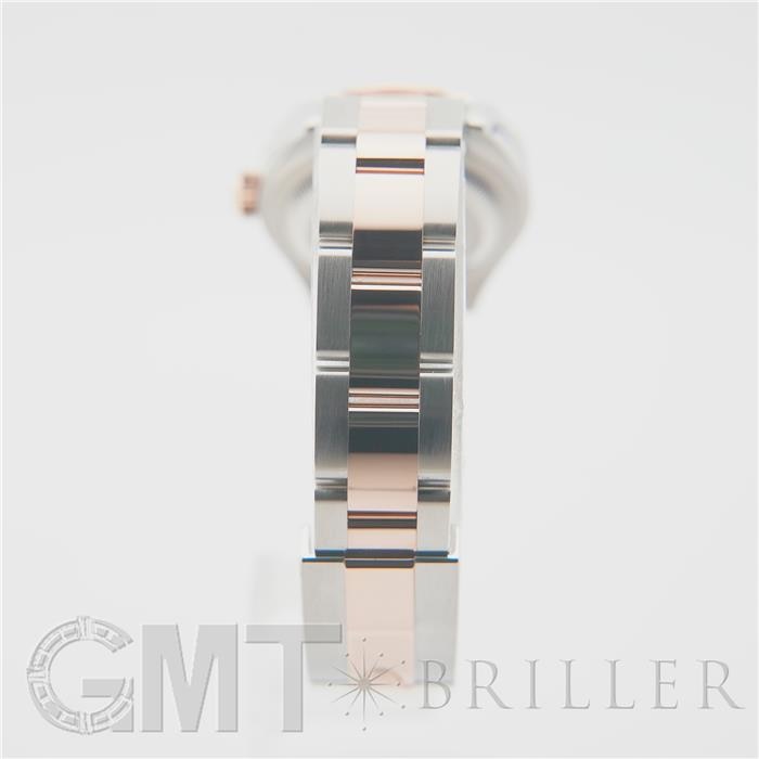 ROLEX ロレックス デイトジャスト 279171NG ホワイトシェル 10Pダイヤモンド オイスターブレスレット 16