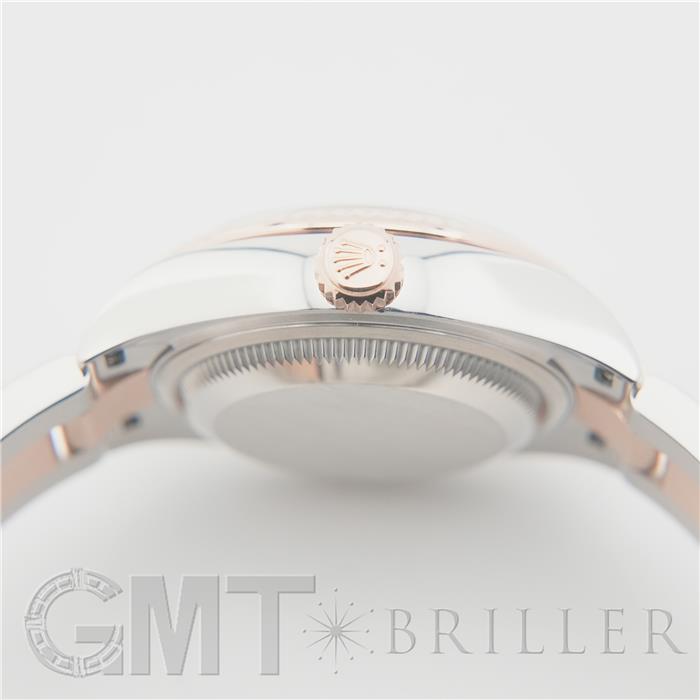 ROLEX ロレックス デイトジャスト 279171NG ホワイトシェル 10Pダイヤモンド オイスターブレスレット 18