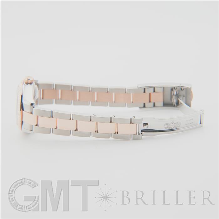 ROLEX ロレックス デイトジャスト 279171NG ホワイトシェル 10Pダイヤモンド オイスターブレスレット 23