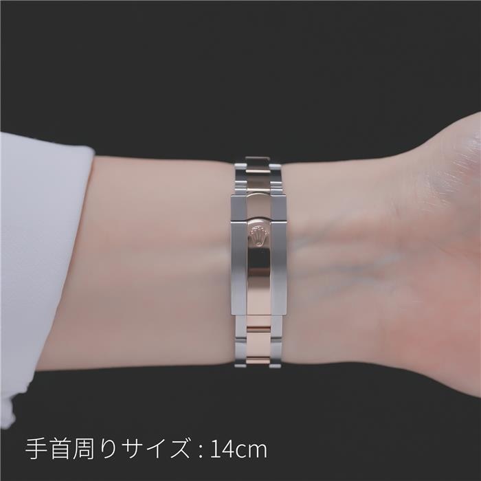 ROLEX ロレックス デイトジャスト 279171NG ホワイトシェル 10Pダイヤモンド オイスターブレスレット 27