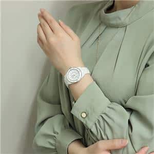 CHANEL シャネル J12 ホワイトセラミック 33ｍｍ H5703