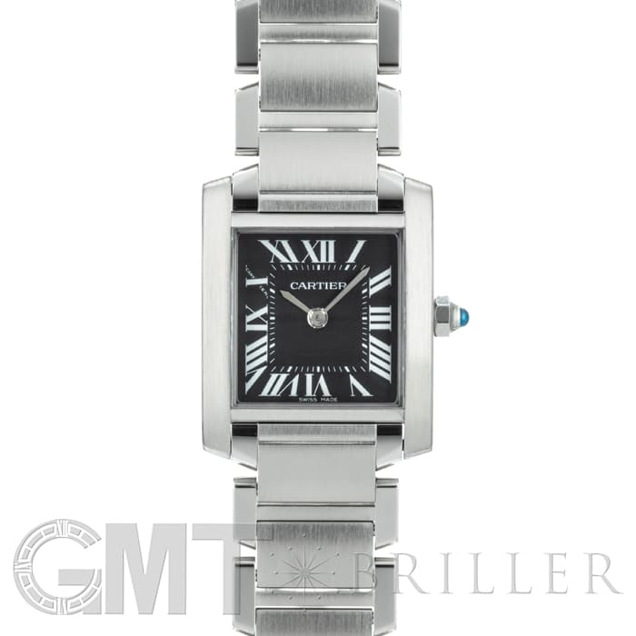 CARTIER カルティエ タンク フランセーズ SM W51026Q3 ブラック【アジア限定】 メイン