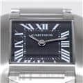 CARTIER カルティエ タンク フランセーズ SM W51026Q3 ブラック【アジア限定】 17