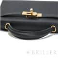 HERMES エルメス ミニケリー 2 エプソン ノワール（ブラック） ゴールド金具 6