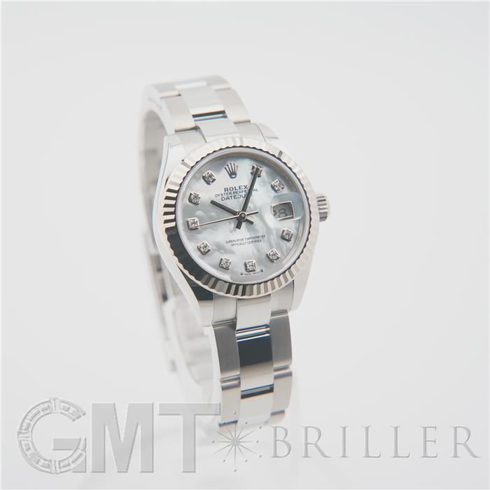 ROLEX ロレックス デイトジャスト 28 279174NG ホワイトシェル オイスターブレスレット 14