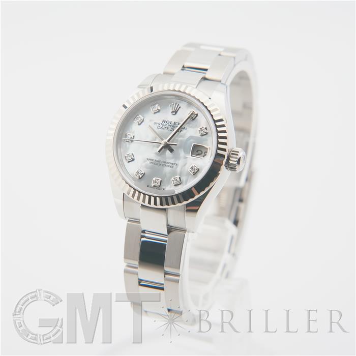 ROLEX ロレックス デイトジャスト 28 279174NG ホワイトシェル オイスターブレスレット 1