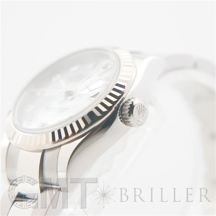 ROLEX ロレックス デイトジャスト 28 279174NG ホワイトシェル オイスターブレスレット 19