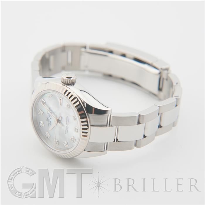 ROLEX ロレックス デイトジャスト 28 279174NG ホワイトシェル オイスターブレスレット 25