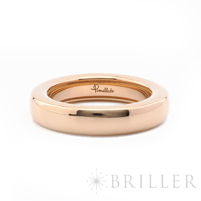 POMELLATO ポメラート イコニカ リング エキストラスリム ローズゴールド PAC4000-O7000-00000 53 メイン